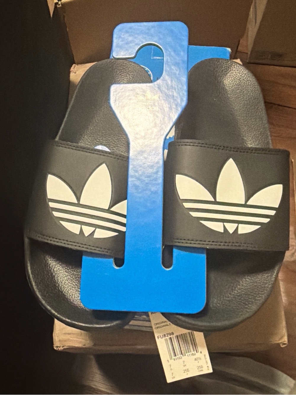 Adidas Fu8298 Adilette Lite. Size 7